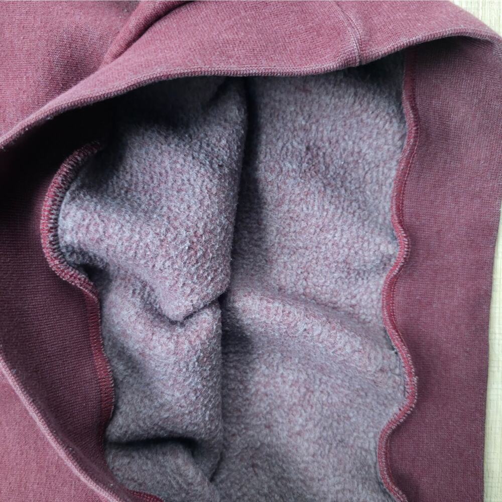 Paris Tour D'Or Ile De France Maroon Pullover Crewneck Sweatshirt Women Sz M - Picture 9 of 13